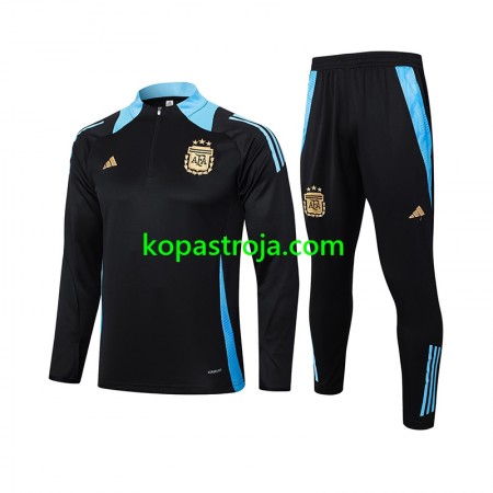 Argentina Tränings Sweatshirtställ Svart 2024